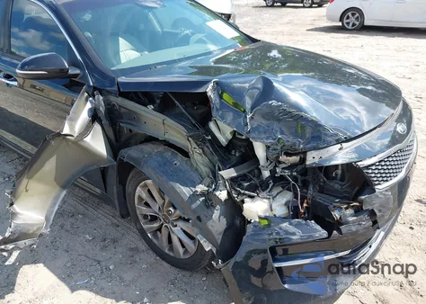 2016 Kia Optima Ex из США, поврежденный, VIN 5XXGU4L34GG053308